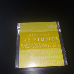 Happiness Table Topics